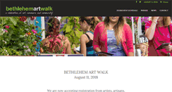 Desktop Screenshot of bethlehemartwalk.com